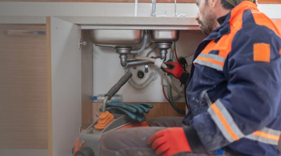 Professional slab leak plumber services in Grandview, IA